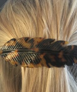 Alternative view of Isabella - Fjer Hårspænde