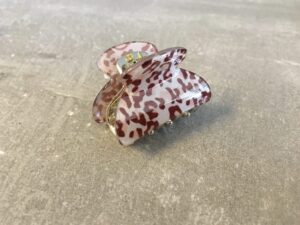 hårklemme leopard