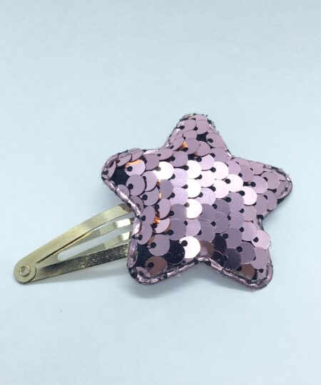 hårklemme hårpynt til børn med palietter stjerne