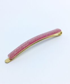 Hårnål fra Winga i en elegant rosa farve med glitter