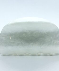 hvid perlemor hårklemme