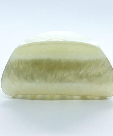 hårklemme creme farvet perlemor