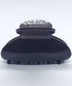 hårklemme i brun fra Winga