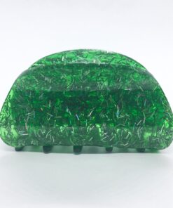 grøn glimmer glitter hårklemme jul