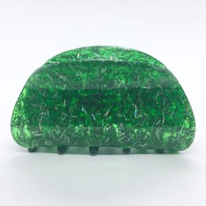 grøn glimmer glitter hårklemme jul