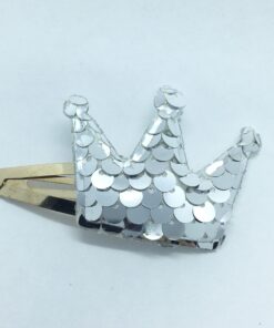 hårklemme krone palietter børn