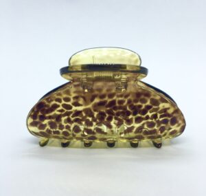 leopard hårklemme