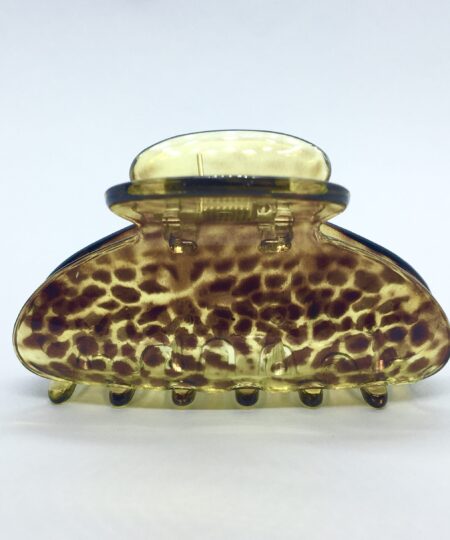 leopard hårklemme