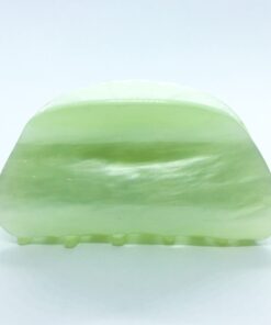 Lys grøn perlemor hårklemmer