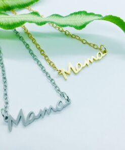 mama halskæde Winga guld og sølv nyhed