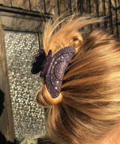 gitte hårklemme i lilla