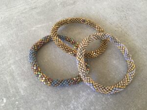 nepal perle armbånd sæt