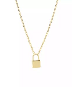 Hængelås halskæde