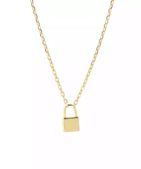 Hængelås halskæde