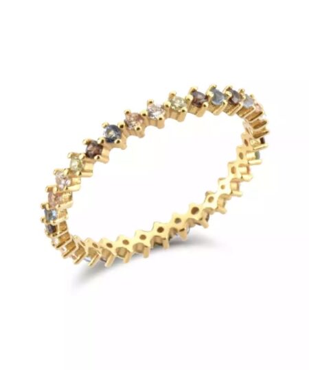 ring i flere farver guld