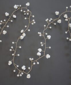 hårpynt bryllup brude konfirmation konfirmand