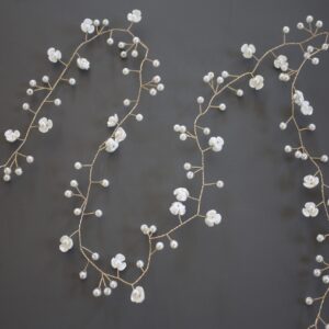 hårpynt bryllup brude konfirmation konfirmand