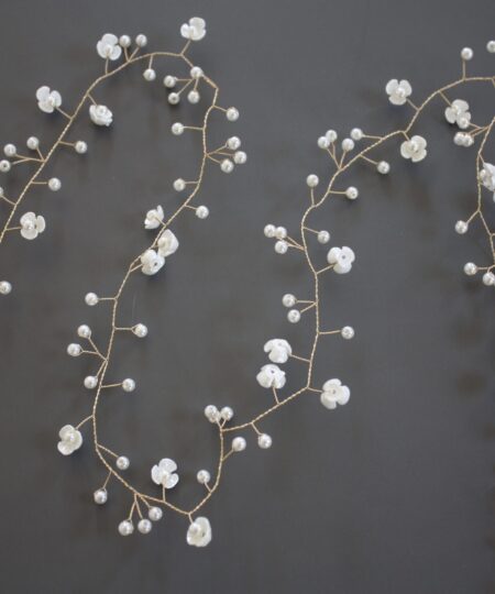 hårpynt bryllup brude konfirmation konfirmand