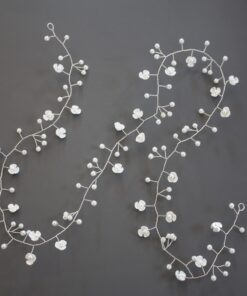 hårpynt bryllup brude konfirmation konfirmand