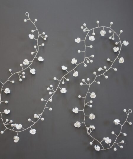 hårpynt bryllup brude konfirmation konfirmand