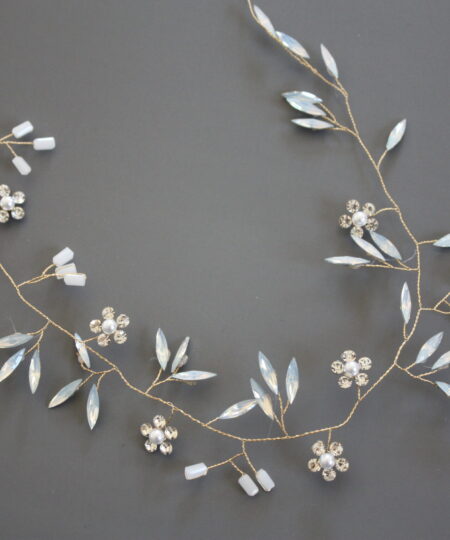 hårpynt bryllup brude konfirmation konfirmand