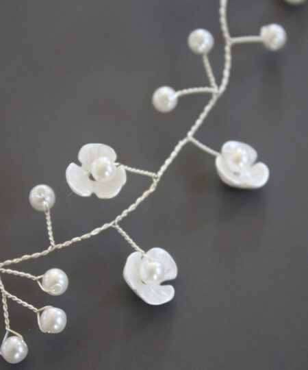 hårpynt bryllup brude konfirmation konfirmand