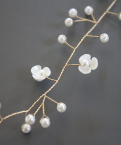 hårpynt bryllup brude konfirmation konfirmand