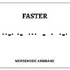 Morsekode armbånd - Faster