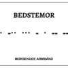 Morsekode armbånd - Bedstemor