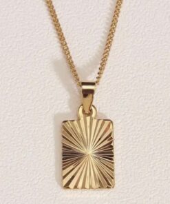 merle halskæde guld