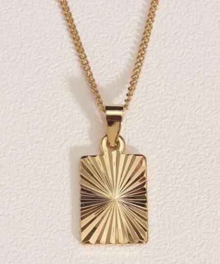 merle halskæde guld