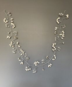 Hårbånd med perler og sten