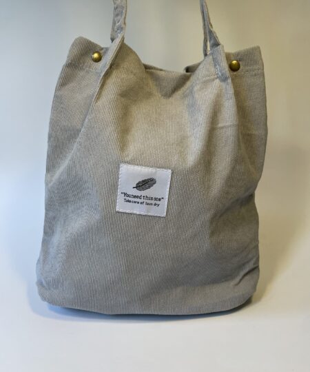 mulepose net taske grå