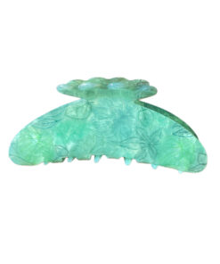 hårklemme i lækre, sommerlige farver. Denne 10,5 cm lange klemme er ikke bare et stilfuldt tilbehør, men også utrolig praktisk.