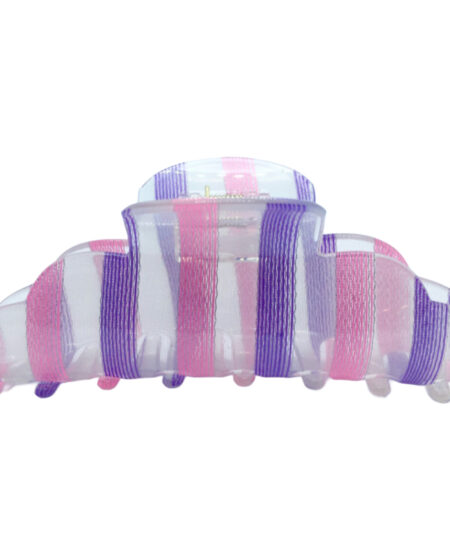 Stine - Hårklemme med Lilla og Pink