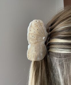 Alternative view of Dobbelt Musling - Hårklemme