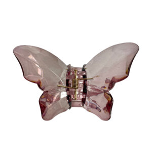 Sommerfugl Hårklemme – Elegant og Praktisk Design (8 x 5,5 cm) Giv dit look et strejf af elegance med denne smukke sommerfugl hårklemme. Med en størrelse på 8 x 5,5 cm er denne hårklemme den perfekte kombination af stil og funktionalitet. Designet som en sommerfugl tilfører den et feminint og moderne touch til enhver frisure, hvad enten det er til hverdag eller fest. Fremstillet af holdbare materialer, der sikrer et stærkt greb om håret, passer klemmen til både tykt og tyndt hår. Uanset om du ønsker at samle hele håret eller blot skabe et stilfuldt halvt opsat look, vil denne hårklemme holde din frisure på plads hele dagen. Ideel som gave eller til din egen håraccessories-samling, er denne sommerfugl hårklemme et must-have for enhver, der elsker at kombinere praktisk funktionalitet med smukt design.
