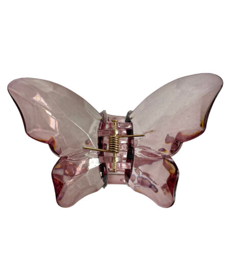 Sommerfugl Hårklemme – Elegant og Praktisk Design (8 x 5,5 cm) Giv dit look et strejf af elegance med denne smukke sommerfugl hårklemme. Med en størrelse på 8 x 5,5 cm er denne hårklemme den perfekte kombination af stil og funktionalitet. Designet som en sommerfugl tilfører den et feminint og moderne touch til enhver frisure, hvad enten det er til hverdag eller fest. Fremstillet af holdbare materialer, der sikrer et stærkt greb om håret, passer klemmen til både tykt og tyndt hår. Uanset om du ønsker at samle hele håret eller blot skabe et stilfuldt halvt opsat look, vil denne hårklemme holde din frisure på plads hele dagen. Ideel som gave eller til din egen håraccessories-samling, er denne sommerfugl hårklemme et must-have for enhver, der elsker at kombinere praktisk funktionalitet med smukt design.