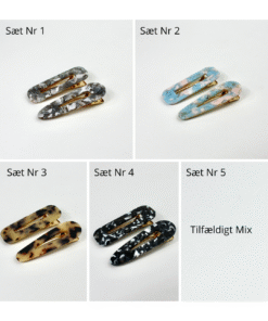 Adventspakke fra Winga med hårpynt, hårbånd, elastikker og store hårklemmer – luksus adventsgave til kvinder i valgte farver