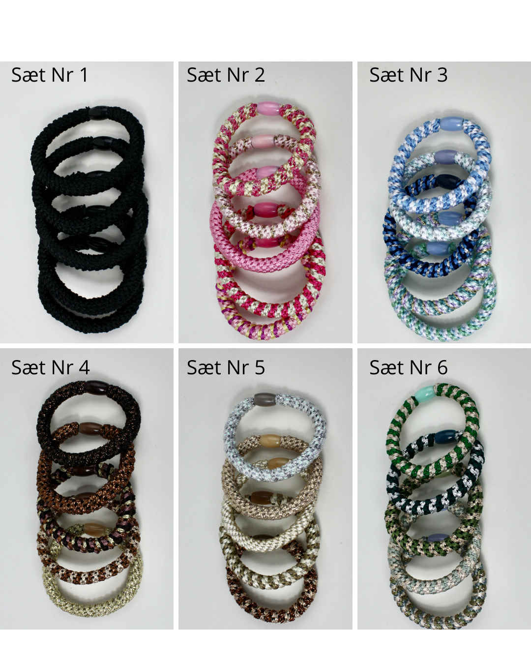 Adventspakke fra Winga med hårpynt, hårbånd, elastikker og store hårklemmer – luksus adventsgave til kvinder i valgte farver