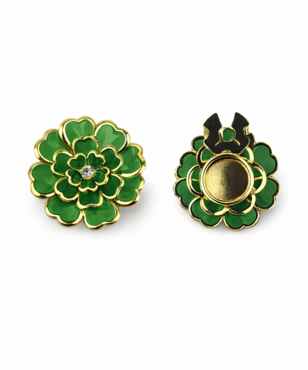 Knappeskjuler Marguerite – lagdelt margueritblomst Button Cover