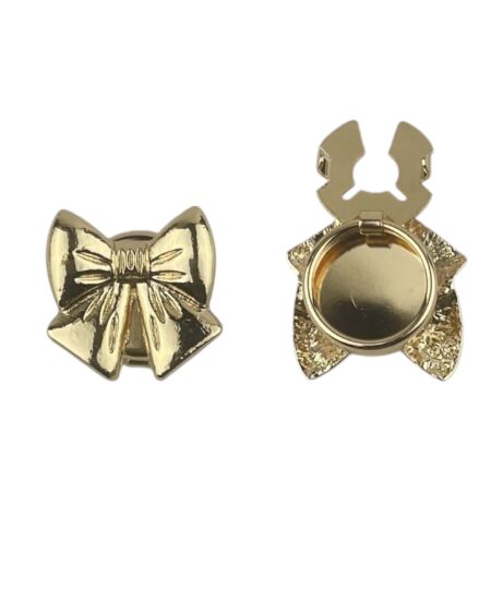 Sløjfe button cover Knappeskjuler Bowline – elegant sløjfedesign med blank finish