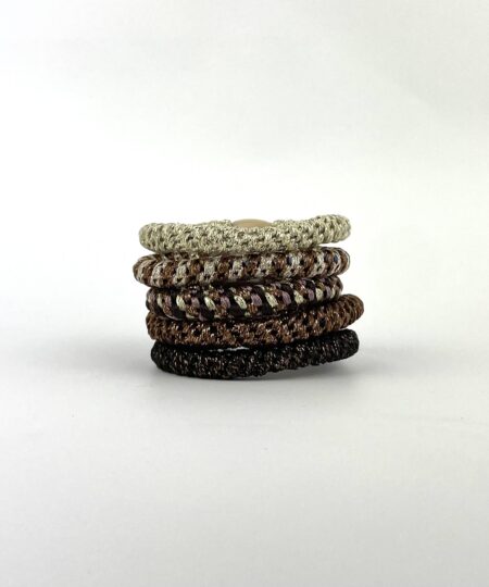 Pony-elastikker i forskellige farver – praktiske hårelastikker til børn og voksne