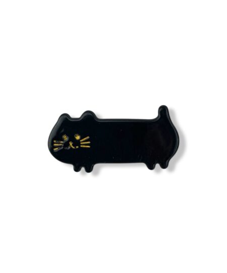 Sød hårklemme formet som en kat i flere farver. Et dekorativt håraccessory der giver din frisure et legende og stilfuldt udtryk.