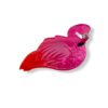 Elegant hårklemme formet som en flamingo. Et dekorativt håraccessory, der giver din frisure et sjovt og stilfuldt udtryk.